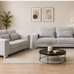Premium Grey Sofa Set – Contemporary 3+2 Seater Sofa for Living Room