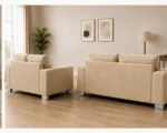 Designer Sofa Set Beige – Contemporary 3+2 Seater Sofa for Modern Home - Image 5