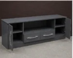 Modern TV Stand Unit with Storage Drawers & Side Cabinets – Stylish Living Room Furniture - Image 3