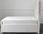 Platinum White 3ft Oxford Bed – Luxury Bedroom Design with Mattress - Image 4