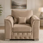 Luna Luxury 1 Seater Sofa Luna Chesterfield 1 Seater Sofa