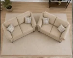 Premium Fabric 3+2 Sofa Suite Stylish -  Chesterfield Design for a Sophisticated Living Room - Image 3