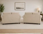 Premium Fabric 3+2 Sofa Suite Stylish -  Chesterfield Design for a Sophisticated Living Room - Image 5