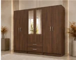 Large Modern Bedroom Wardrobe with Multiple Storage Compartments - Image 3