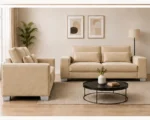 Designer Sofa Set Beige – Contemporary 3+2 Seater Sofa for Modern Home - Image 2