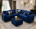 Modern Ashton Fabric Corner Sofa – Premium Luxury Sectional Living Room Couch - Image 2
