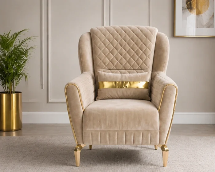 ALTUS Turkish Sofa Bed with Storage | Modern Sofa Collection – 1 Seater Armchair