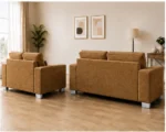 Elegant Comfort Oak Sofa – Premium 3+2 Seater Set for Contemporary Interiors - Image 5