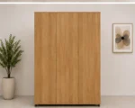 Large 4 Door Mirrored Wardrobe Featuring 4 Mirrors and 2 Spacious Drawers for Everyday Storage - Image 3