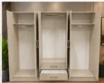 Large Premium 6 Door Mirrored Wardrobe for Modern Home - Image 3