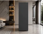 Charcoal Grey 6 Door Wardrobe with Drawers – Contemporary Bedroom Storage - Image 3