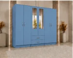 Premium 6 Door Bedroom Wardrobe with Smart Storage Design - Image 4