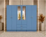Premium 6 Door Bedroom Wardrobe with Smart Storage Design