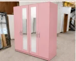 4 Door Wardrobe with Full-Length Mirrors – Modern Spacious Bedroom Storage Furniture - Image 4