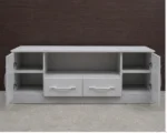 Stylish TV Stand Cabinet with Open Shelf, Drawers & Side Storage – Modern Living Room Furniture