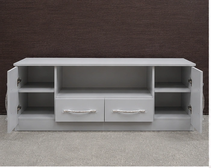 TV Stand with Ample Storage Stylish TV Stand Cabinet with Open Shelf, Drawers & Side Storage – Modern Living Room Furniture - Image 1