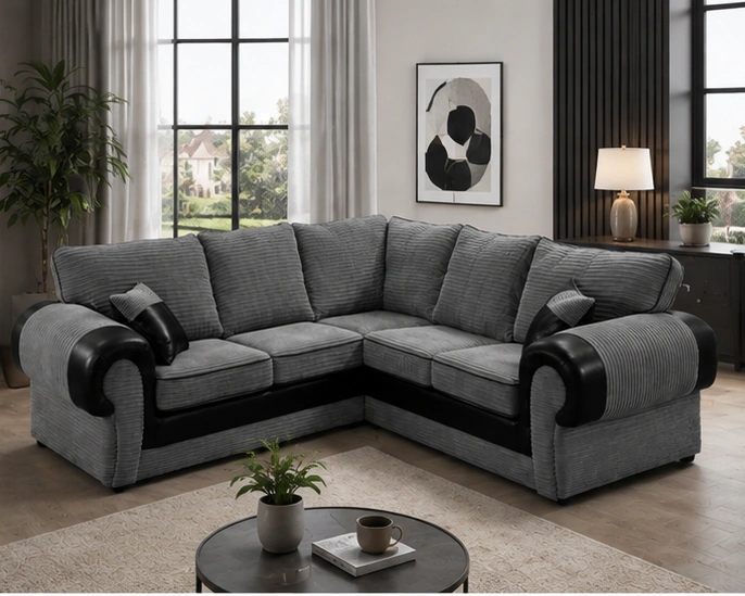 Tango Designer Five Seat Sofa - Copy (2) 🛋️ Luxury Corner Sofa – Spacious & Comfortable Design - Image 1
