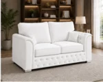 Modern Luxury Sofa – Stylish 2 Seater Design Classic 2 Seater Sofa – Timeless Chesterfield Style - Image 2