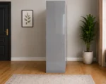 Elegant Grey 3 Door Wardrobe – Modern Bedroom Furniture– 3 Door Storage - Image 3