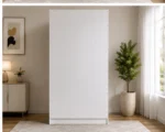 Modern Double Wardrobe with 3 Drawers – Clothes Storage– 2 Doors & 3 Spacious Drawers - Image 4